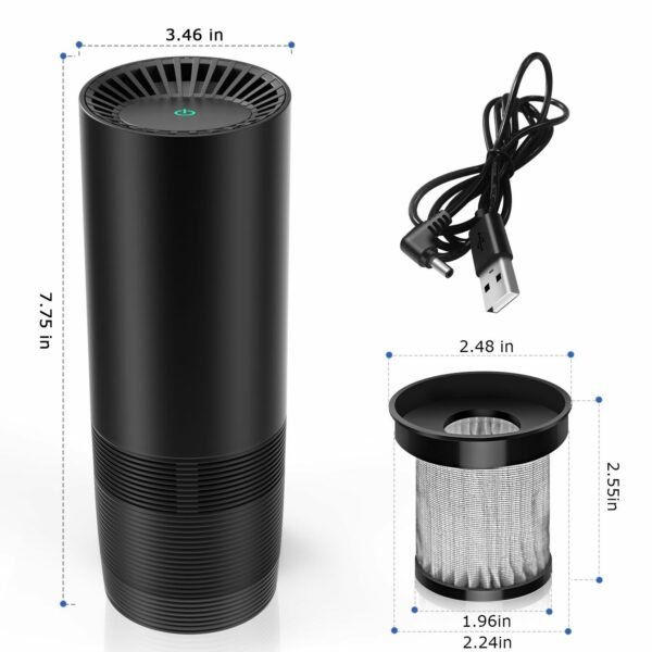 Air Purifier Carbon Filter Hydroponics Activated Carbon Filter Charcoal Indoor Plant Air Exhaust Filter Cotton Air Purifier Parts