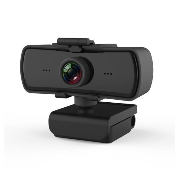 1080P FHD Computer Camera Auto Focus 360 Rotation USB Driver-free Web Cam with Mic for Live Conference