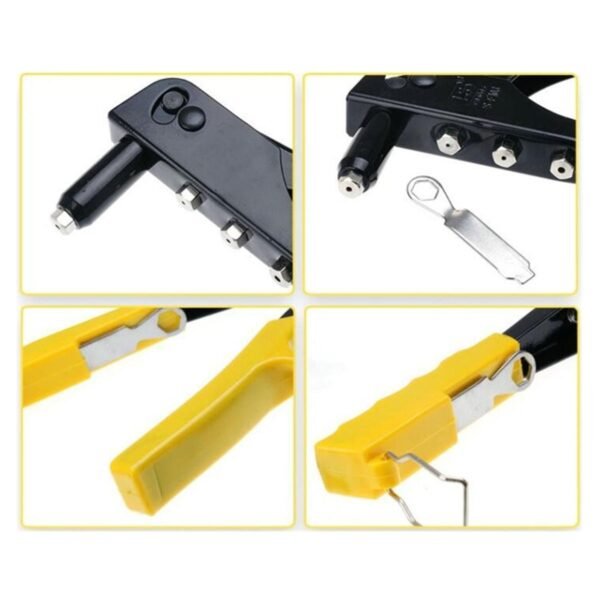 Perforated Hand Riveter Single Core Pulling 4.0mm 4.8mm 2.4mm 3.2mm With Wrench