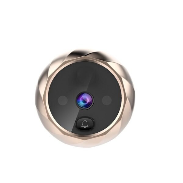 DD1 2.8inch LCD Video Doorbell 90 Degree Door Eye Infrared Night Vision Peephole Door Camera Support Taking Photos Home Security Camera