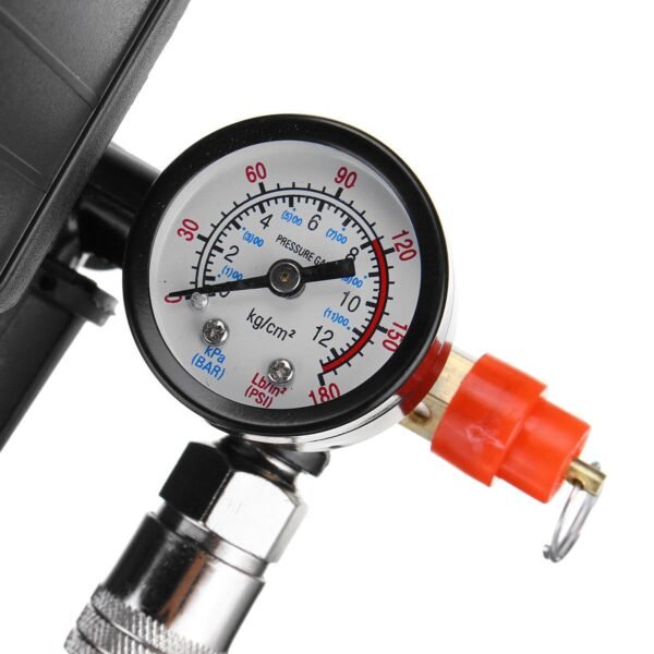 Air Compressor Pressure Switch Control Valve Manifold Regulator Gauges With Quick Connector